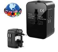 Caricatore Usb Presa Elettrica Universale da Viaggio Adattatore multiplo In oltre 150 presaPaesi nel Mondo USA UK Americane (1PZ).