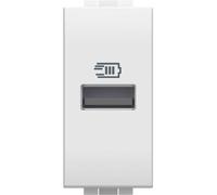Caricatore Usb Tensione 5 Vdc Tipo A 1Mbianco Ll ( BTICINO cod. N4191A )