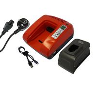 Caricatore Veloce Per BOSCH AL 1411DV, Uscita Dual USB, Giallo