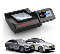 Caricatore Wireless Auto per Mercedes-Benz C-Class GLC 2020 2019 2018 2017 2016 Pannello Accessori Console Centrale 15W Rapida Ricarica Telefono Pad con QC3.0 USB e 18W PD per iPhone Samsung