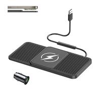 Caricatore Wireless Auto per Peugeot 508 2010-2026 Rotazione 360°20W Supporto Smartphone Antiscivolo Ricarica Design Sottile Auto Accessori Usb 30cm