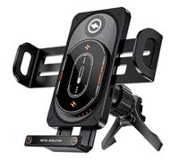 Caricatore Wireless Auto,Supporto Girevole per Telefono in Auto | Carica Cellulare Veicolo | Per guidatori, viaggiatori, viaggi su strada, campeggio, berline, camion, SUV, camper