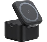 Caricatore wireless Baseus P10264100123-01 magnetico pieghevole 2 in 1 15W USB-C regolabile