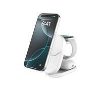 CARICATORE WIRELESS BELKIN STAND FOLD WL Qi2 25W 3-1 da 25 W, Bianco