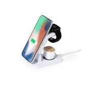 CARICABATTERIA WIRELESS DAM Caricabatterie wireless DM20264C01, Universale Smartphone, auricolari Bianco