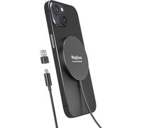 Caricatore Wireless Magnetico 2 in 1 - Design Ultra Sottile in Lega Di Alluminio