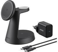 CARICATORE WIRELESS MAGNETICO IPHONE 15W DOCK STAND RICARICA RAPIDA SENZA FILI S