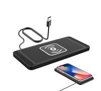 Caricatore wireless per auto - Slim Magnetic Cradle, 15 W | Fast Power Pad, piattaforme di montaggio senza corda, riposo per smartphone, dock elettrico non scorrevole, base compatta per dashboard