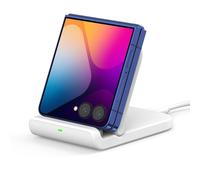 Caricatore Wireless per Samsung Galaxy Z Flip 7, Ricarica Wireless per Galaxy Z Flip 7 FE/5/5/4/3, Moto Razr 60/50/40/Ultra, SwanScout 501S (Pieghevole) (Bianco)