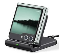 Caricatore Wireless per Samsung Galaxy Z Flip 7, Ricarica Wireless per Galaxy Z Flip 7 FE/6/5/4/3, Moto Razr 60/50/40/Ultra, SwanScout 501S (Pieghevole) (Nero)
