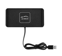 CARICATORE WIRELESS PIASTRA RICARICA RAPIDA QI 10W PER IPHONE SUPPORTO COMPATIBI