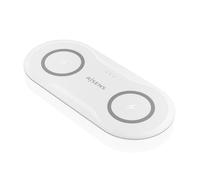 Caricabatterie Senza Fili Aisens ASCH-15W2WC059-W Bianco