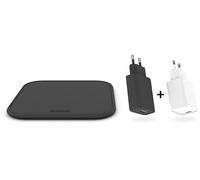 CARICATORE WIRELESS ZENS COMBI PACK CARICABATTERIE da 18W, Nero