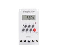 Carico pesante 30A 230Vac 12V DC 7 giorni settimanali timer elettronico digitale for illuminazione con dimensioni MINI e uscita diretta di potenza(Input Power 230VAC)