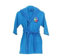 Carillo Accappatoio Super pigiamini Pj Masks per Bambino in microspugna Q398 2-3 Anni Azzurro