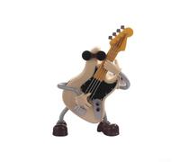 Carillon a forma di chitarra, accessorio da scrivania per bambini e adulti