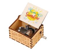 Carillon a manovella a mano - mini carillon a manovella a mano musicale e magica che ti porta in un mondo diverso, il tutto senza la necessità di batterie. Perfetto p