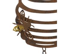 Carillon a vento per alveare campana ape da appendere giardino cortile orname...