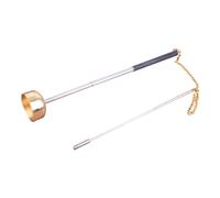 Carillon buddista, strumenti percussione con simbolo delle dita, bellissimi accessori per yoga, strumenti musicali buddisti retrattili, rame decorativo semplice carillon per la casa, famiglia