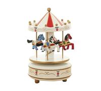 Carillon Da Giostra - Carillon | Kit Melodia Rotante In Legno | Design Classico Conico Superiore | Giocattolo Da Assemblaggio Artigianale Realizzato A Mano | Regalo Romantico Per La Figlia, Moglie, Ra