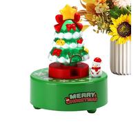 Carillon di Natale per,ornamenti per carillon di Natale | Carillon per decorazioni invernali per albero di Natale | Gioca canzoni, carillon rotante di Natale per donne, moglie, madre, fidanzata