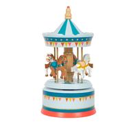 small foot Box Horse Carousel Circus made of wood, decoration for The nursery, w
