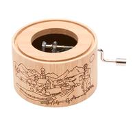 Carillon in bambù con la marcia bavarese di Defilier, motivo: Baviera