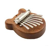 Carillon in legno a 8 tasti per suonatore di pollice - Ciondolo musicale portatile compatto con 8 melodie distinte, ideale per San Valentino, compleanno o romantico (piccolo)