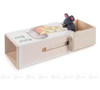 Carillon »Käse-box« Con Topo, Melodia: Piccolo World Altezza = 6cm Nuovo