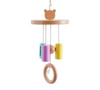 Carillon Per Culla - 10x27cm Baby Culib Mobile | Decorazione Sensoriale In Legno | Multifunzionale Mobile Per Lettino | Bambini Ragazzi Camera Da Letto Soggiorno Parete Gioco Natale Completo