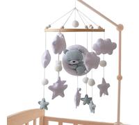 Carillon per Culla | Carillon Orsetti Dormienti,Giocattolo Decorazione Camera Bambini