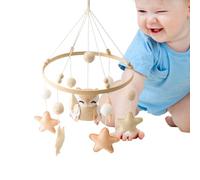 Carillon per Culla, Giocattolo Sensoriale Neonato per Lettino Ragazzo, Accessorio Sensoriale Morbido Decorativo Unisex per Camera dei Bambini