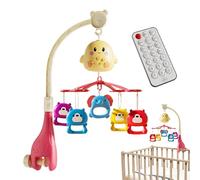 Carillon per Culla - Mobile per Nursery con Telecomando | Girello Sonaglio Decorativo 0-18 Bambine Bambini Lettino Carrozzina