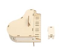 Carillon per pianoforte, kit di costruzione, modello da assemblare, scatola musicale meccanica pianoforte scientifico - regalo 7-14 anni famiglia compleanno Natale scuola