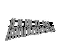 Carillon Per Strumenti Musicali Per Studenti, Xilofono Speciale Per L'apprendimento Primario Del Pianoforte Con Piastra In Alluminio A 30 Toni