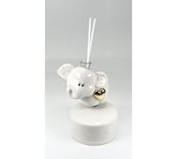 Carillon profumatore ELEFANTE ROSA in porcellana BOMBONIERA 16KH