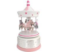 Carillon Valenti Bimba Argento e Legno Rosa _21089 RA