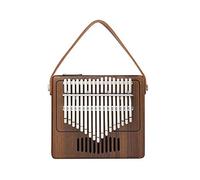 Carimba pianoforte a 17 tasti pollice impiallacciato noce principiante adulto accessori per studenti parti di borsa per pianoforte accordatura cintura martello