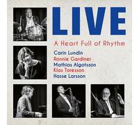 Carin Lundin Heart Full of Rhythm: Live (CD) Album