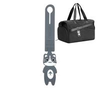 Carina Etichetta per Bagagli | Etichette divertenti e personalizzabili - Fibbia Identificazione Design Gatto Con Area Scrivere Per Spiaggia Scuola Sport Campeggio Viaggi Palestra