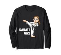 Carina la Ragazza del Karate - Ragazzo combattente Maglia a Manica