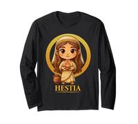 Carina Mitologia Greca Antica Grecia Dea Hestia Chibi Maglia a Manica
