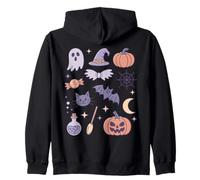 Carina pastello di Halloween Kawaii Spet -Spooky Coast Felpa con Cappuccio