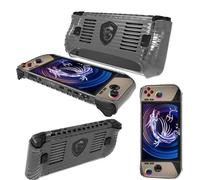carinacoco Custodia protettiva per console di gioco MSI Claw 8 AI+/Claw 8 AI Plus, ultra trasparente, leggera, in morbido TPU antiurto, robusta, antiscivolo, trasparente