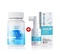 CARINEDA Regrow Hair Tonic Spray 40 ml. + Vitamina ARA anti perdita di capell...