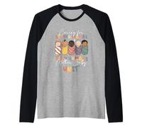 Caring for Strong Mamas Tiny Humans - unità Madre e Bambino Maglia con Maniche Raglan