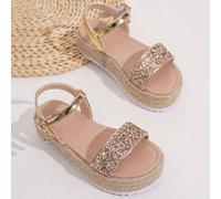 Carini sandali spessi per bambini con paillettes e suole piatte; alla moda per ragazze EUR34,EUR35,EUR36,EUR37,EUR38,EUR39,EUR40,EUR41,EUR23,EUR24,EUR25,EUR26,EUR27,EUR28,EUR29,EUR30,EUR31,EUR32,EUR33
