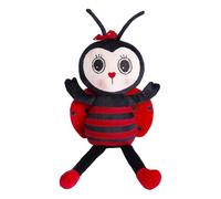 Carinissimo Peluche Coccinella - Morbido Insetto Peluche, Giocattolo Peluche Coccinella con Lunghe Gambe | Adorabile Cuscino Coccinella per Bambini, Ragazze, Ragazzi, Animale di Peluche per Decorare