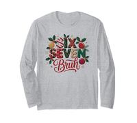 Carino 67 Snap Gingerbread Cookie Meme Gen Alpha Z Xmas Six Maglia a Manica