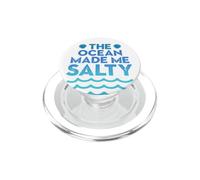 Carino Acqua Salata Spiagge Ocean Make Me Conchiglie di Mare Salato PopSockets PopGrip per MagSafe